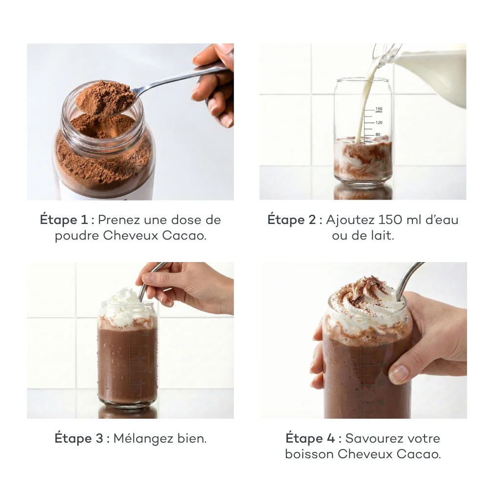 Boisson Peau & Cheveux - Cacao - Image 10